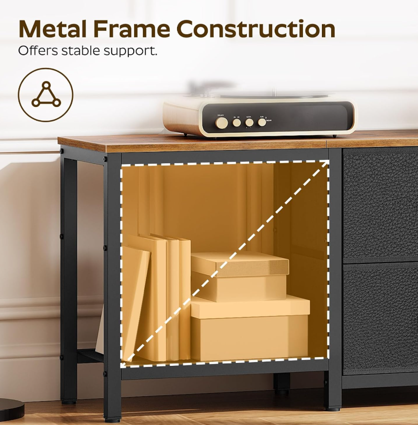 Rustic Brown TV Stand