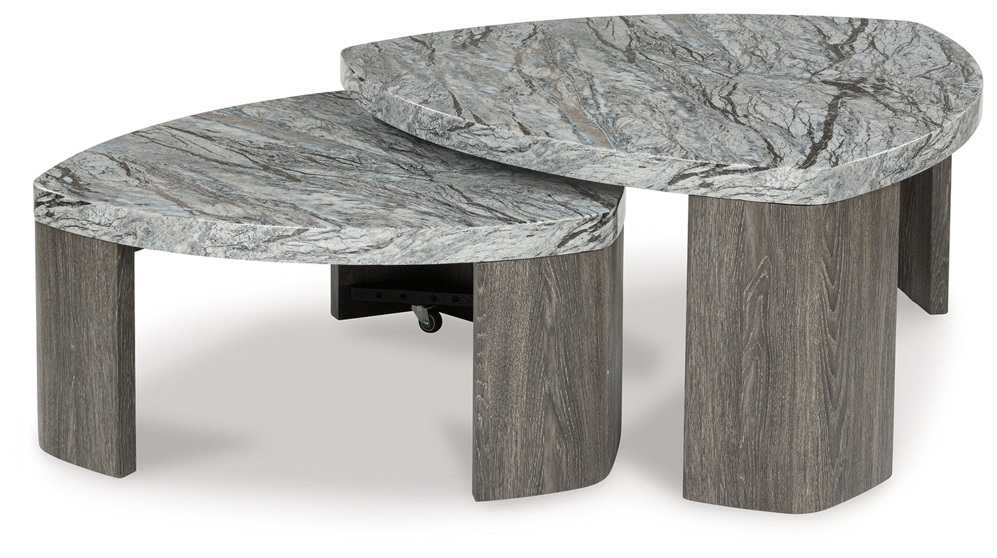 Surmour Stacked Coffee Table Set