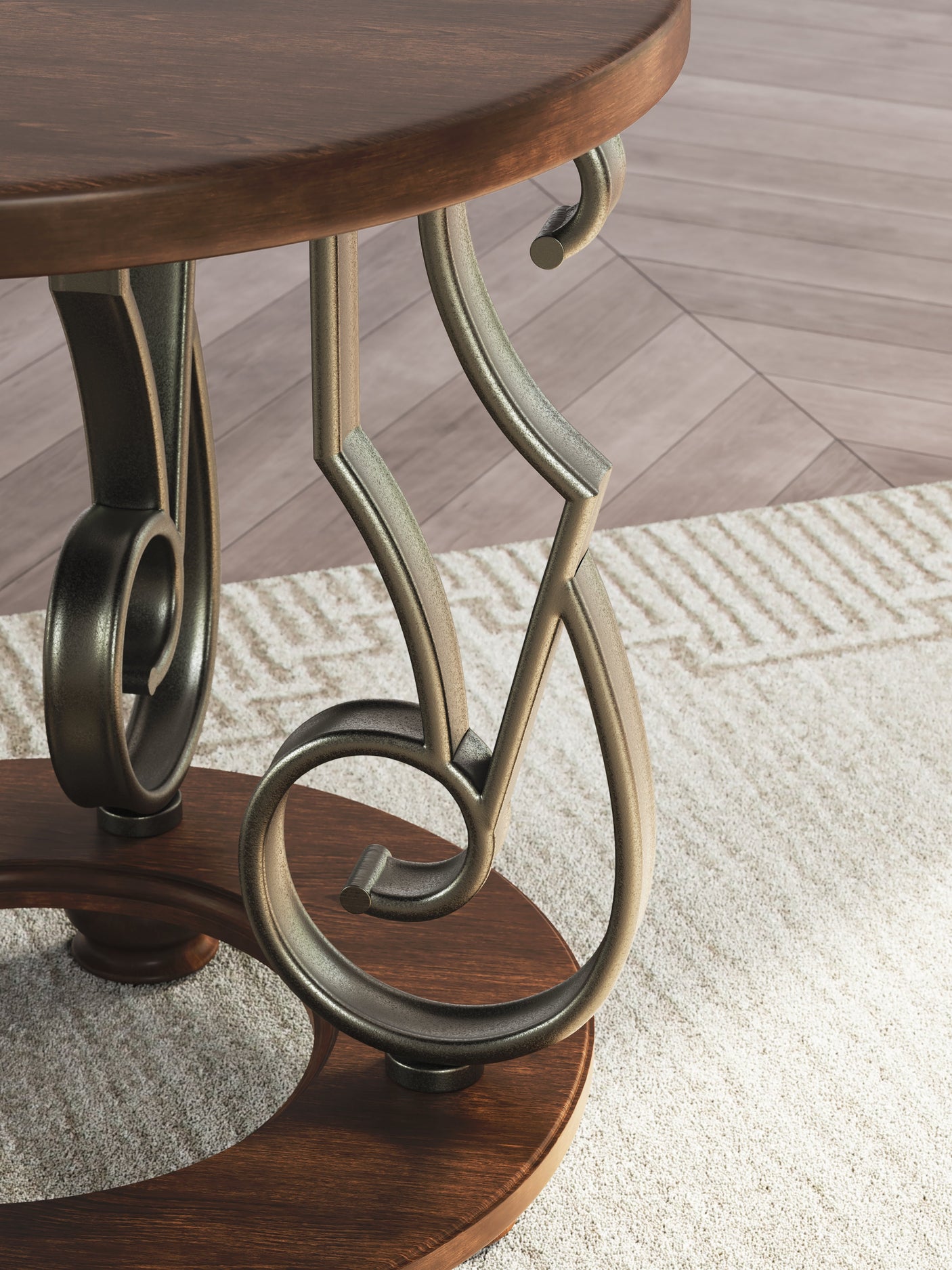 Frallyn Round End / Accent Table