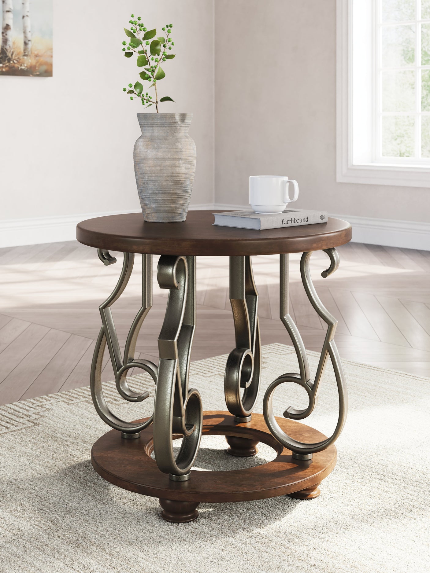 Frallyn Round End / Accent Table