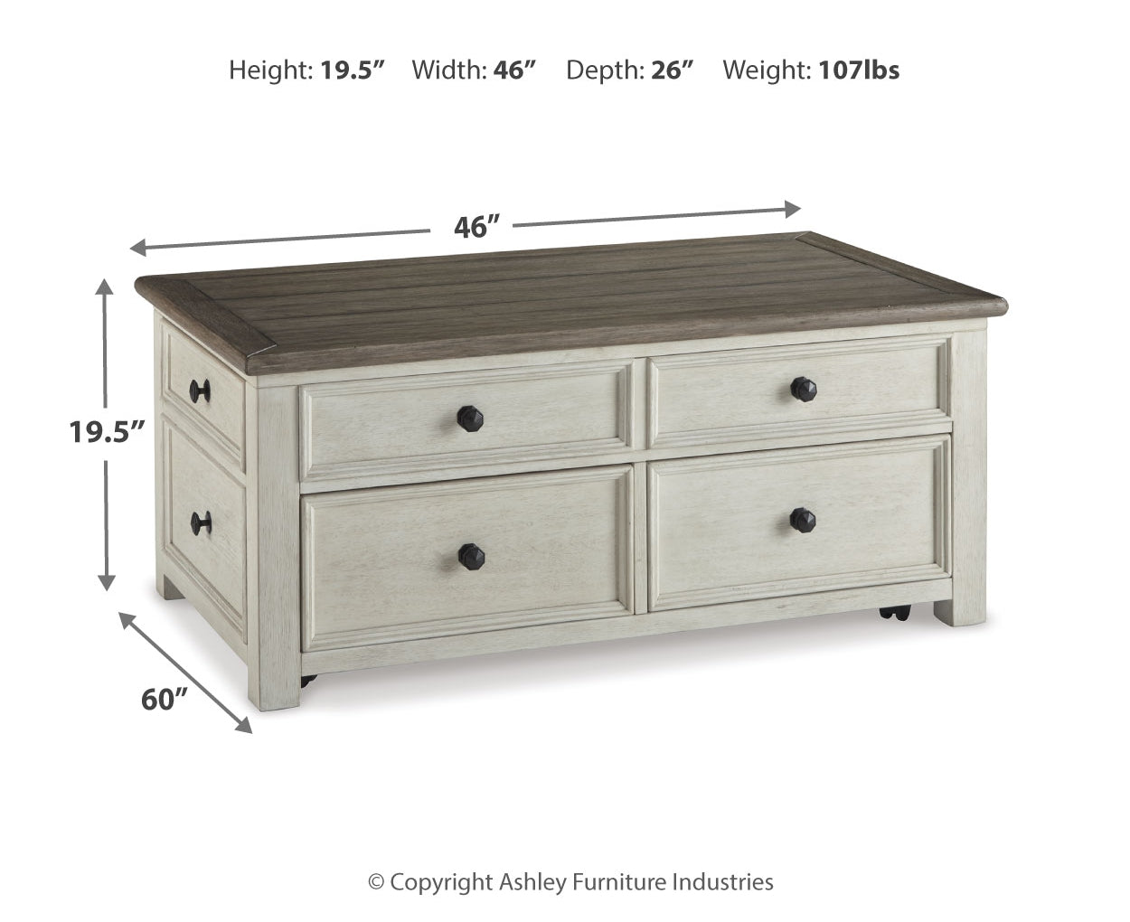Bolanburg Lift Top Cocktail Table