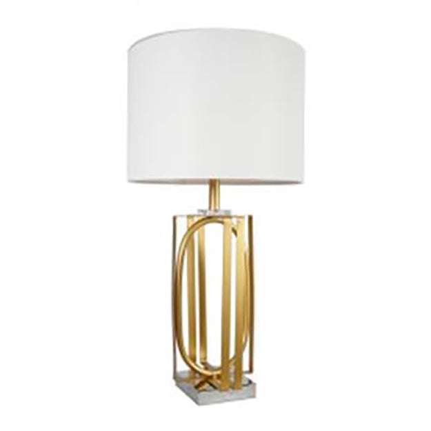 Transitional Golden Accent Table Lamp