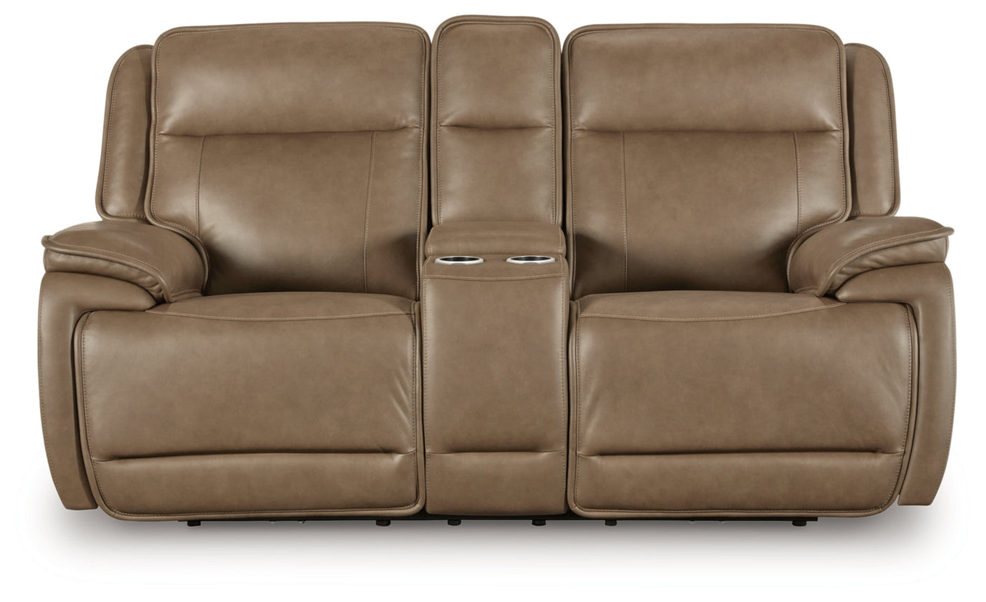 Malcesine Power Reclining Loveseat/Console/Adjustable Headrest