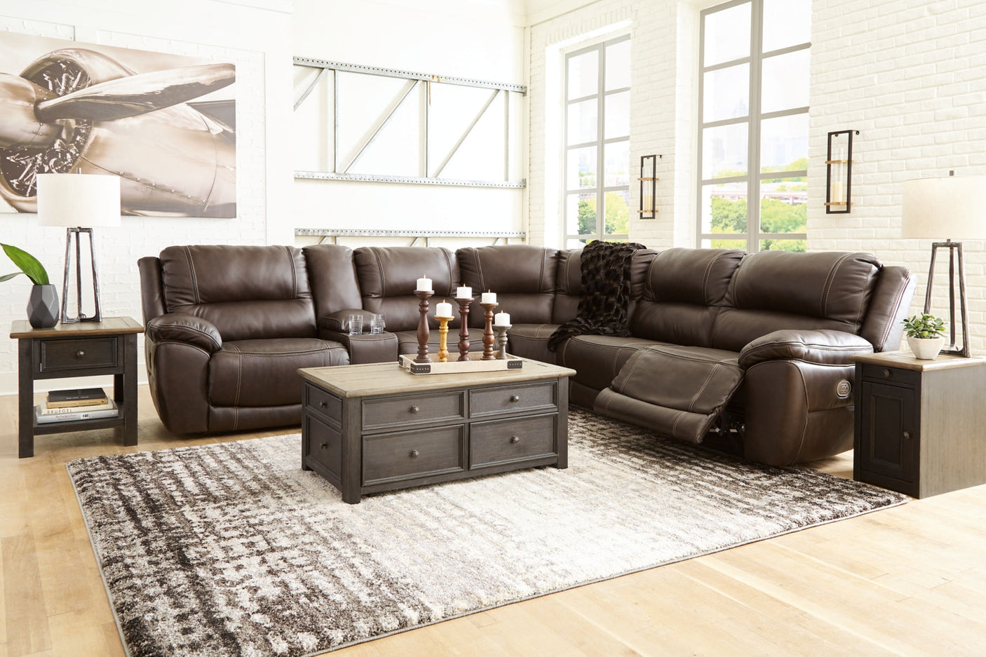 Dunleith Reclining Sectionals