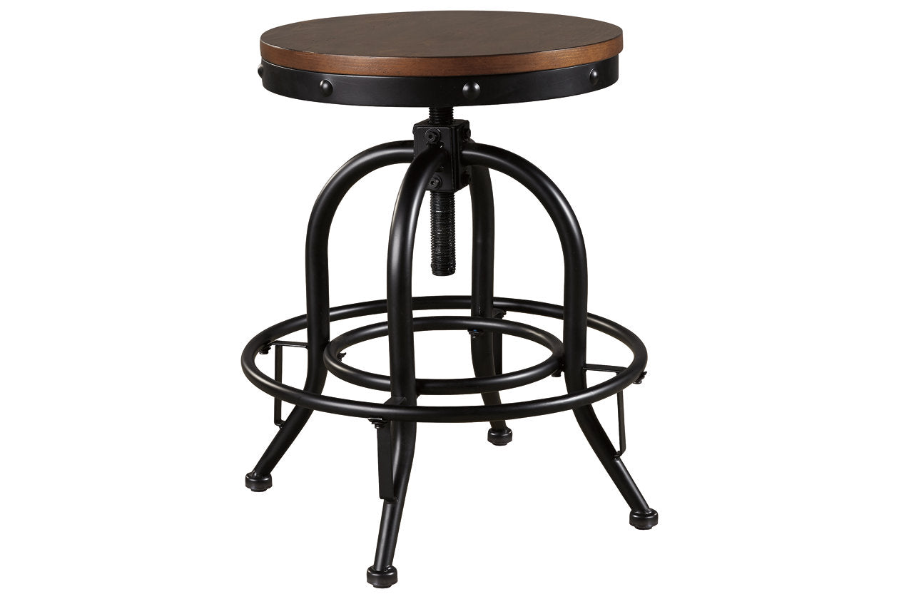 Valebeck Swivel Barstool (Set of 2)
