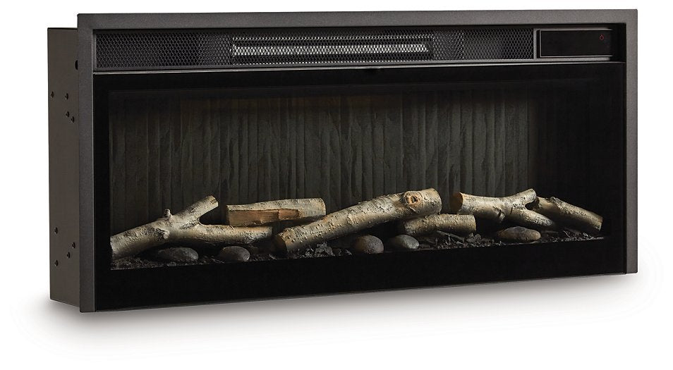 Cayboni 71" TV Stand with Electric Fireplace