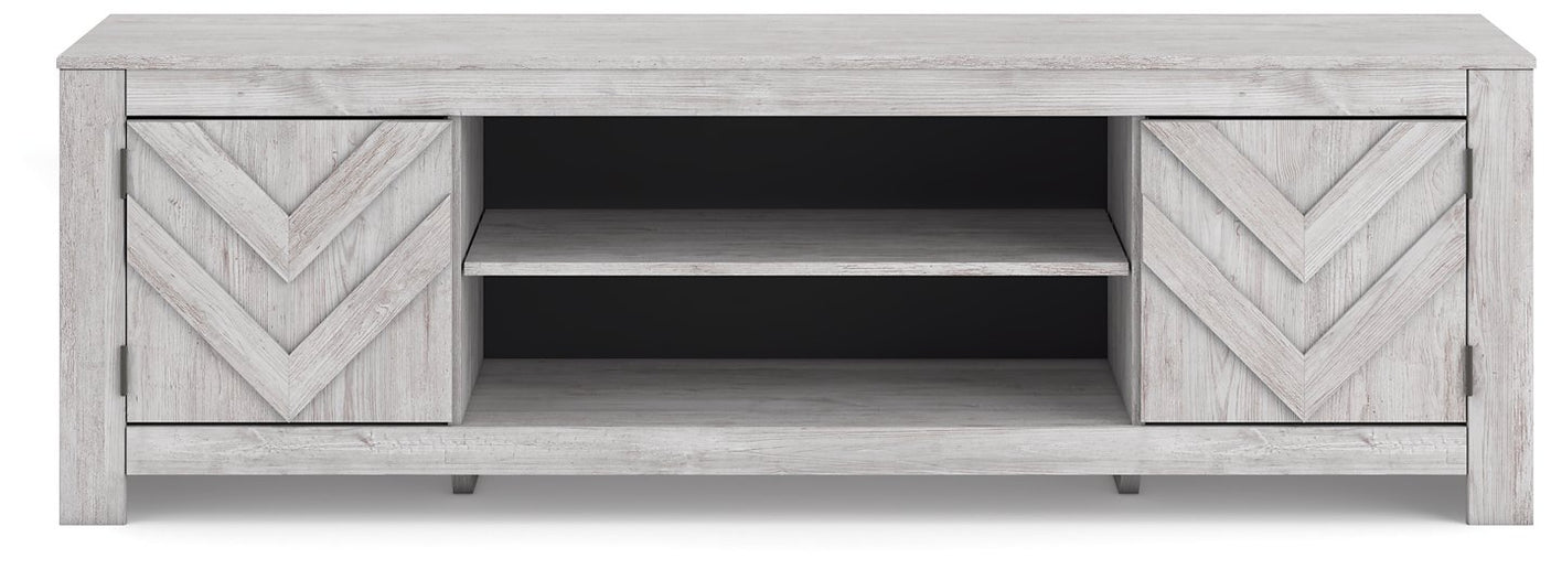 Cayboni 71" TV Stand with Electric Fireplace