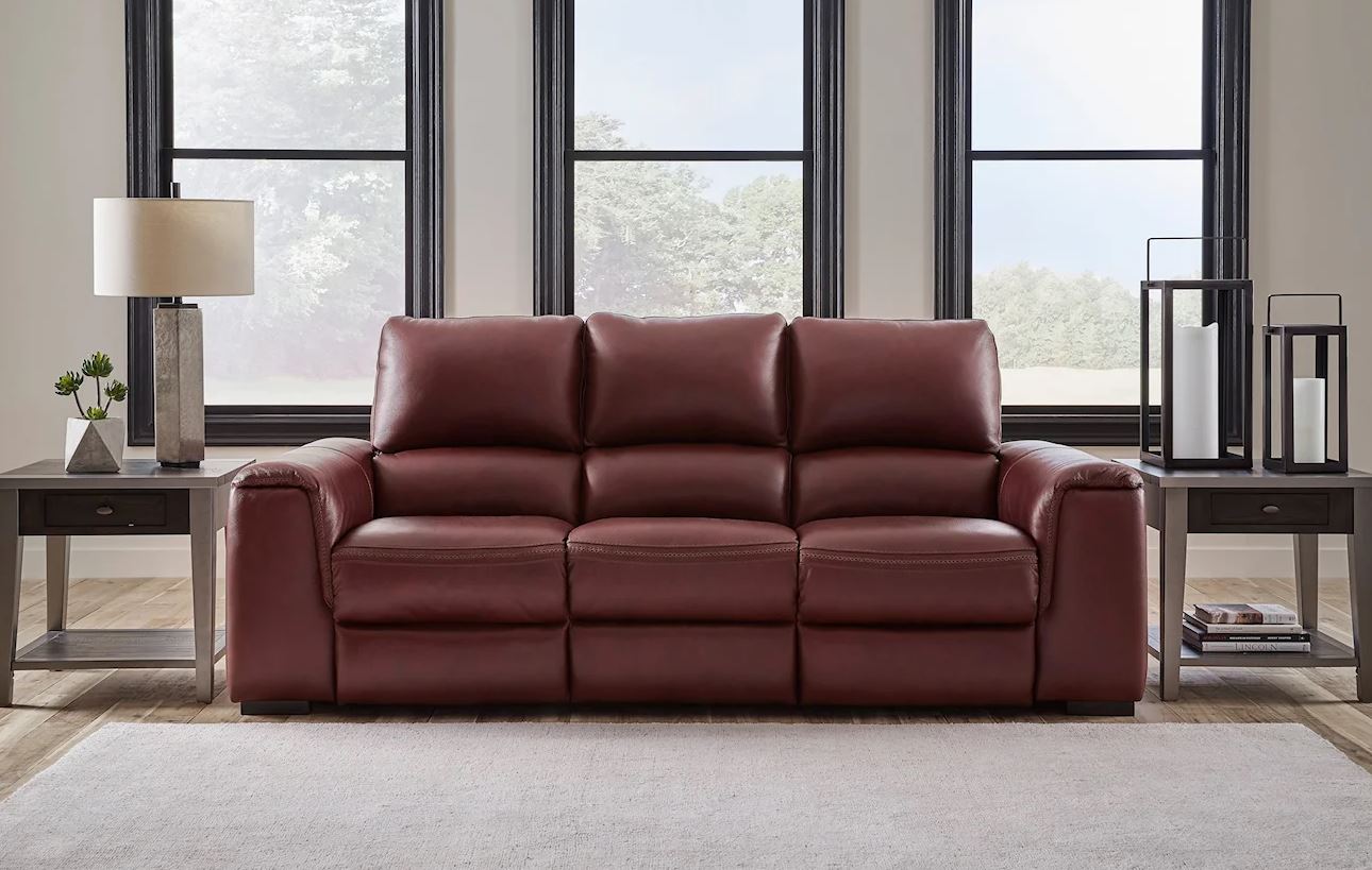 Alessandro Leather Sofa, Loveseat & FREE Recliner