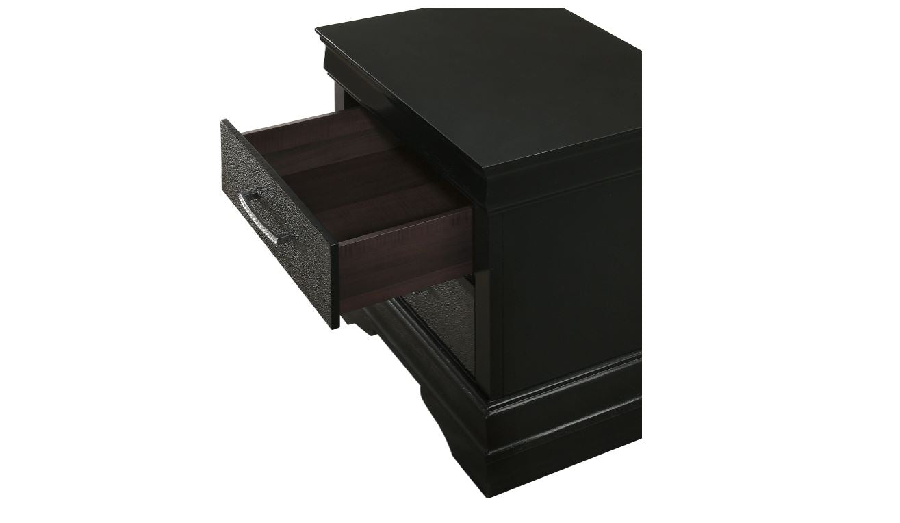 Amalia Black King Bedroom Set