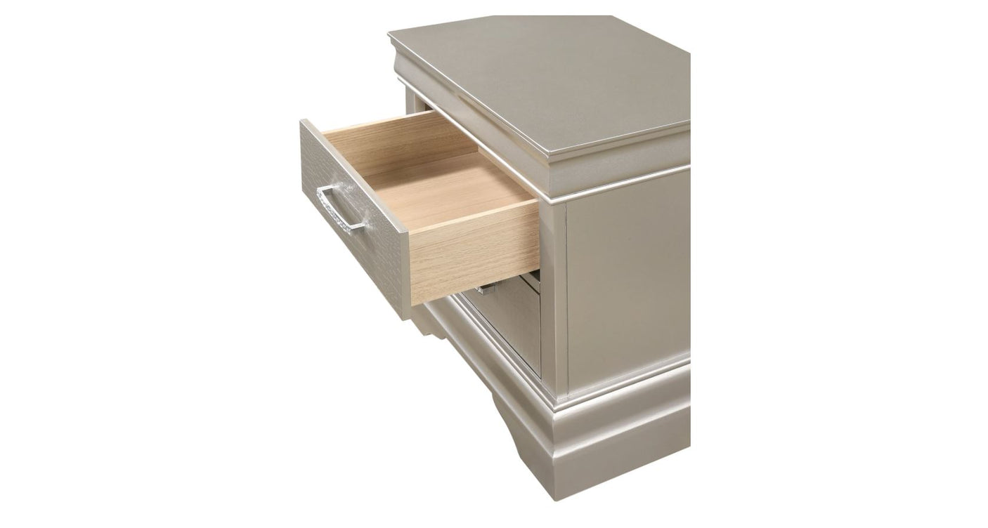 Amalia Champaign King Bedroom Set