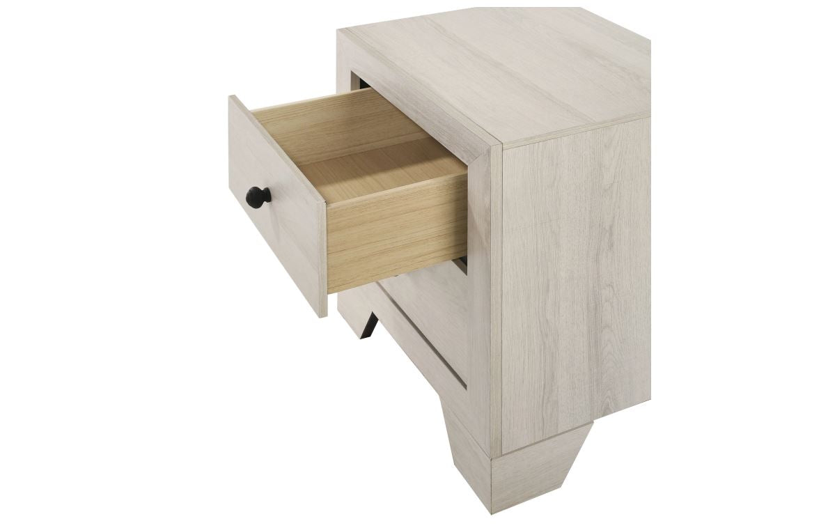 Atticus White Twin Bedroom Set