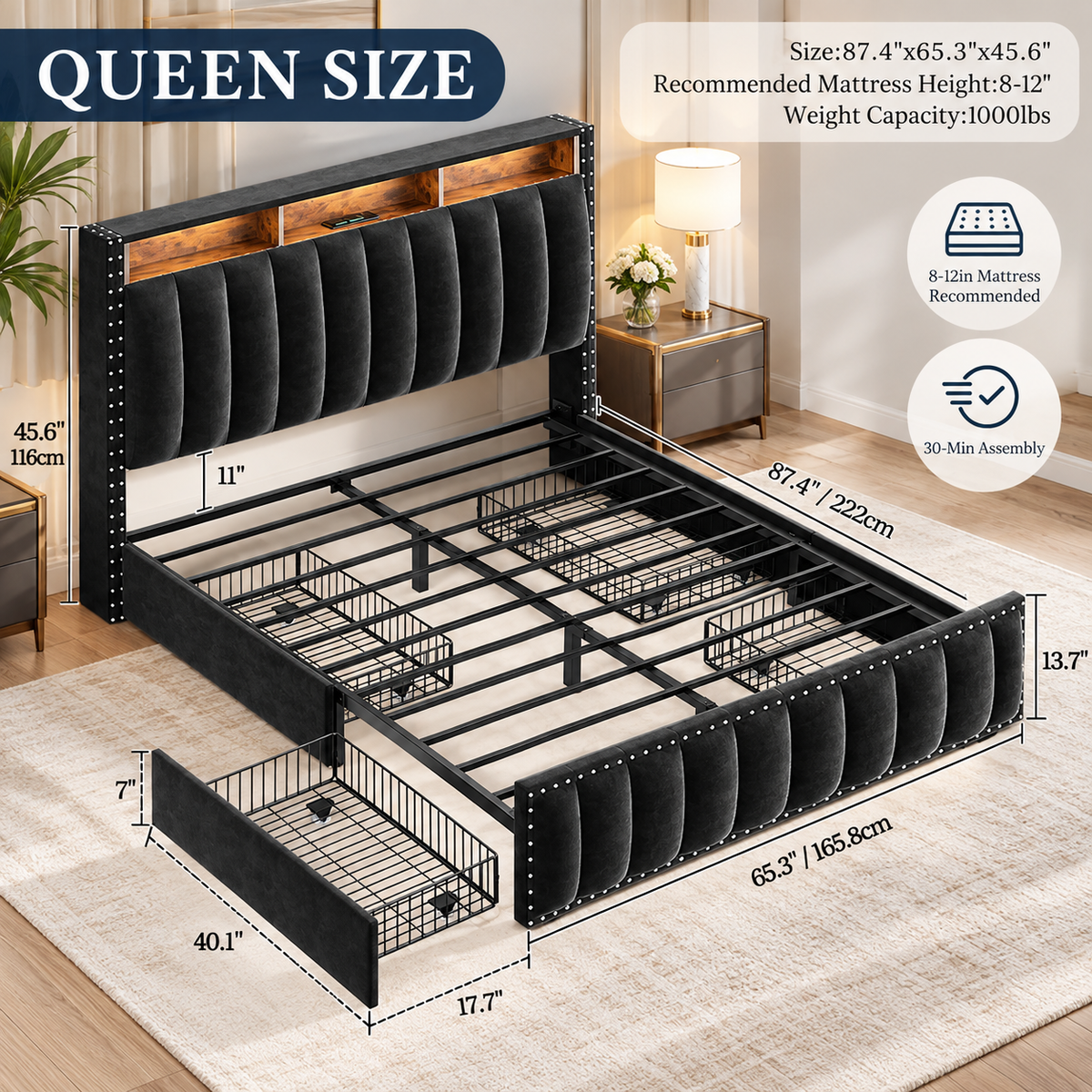 Luna Smart Bed