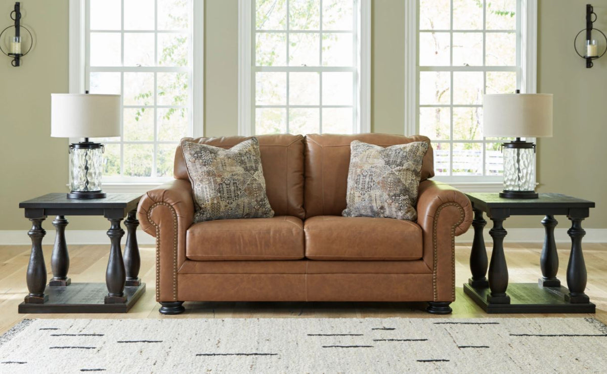 Carianna Leather Sofa & Loveseat