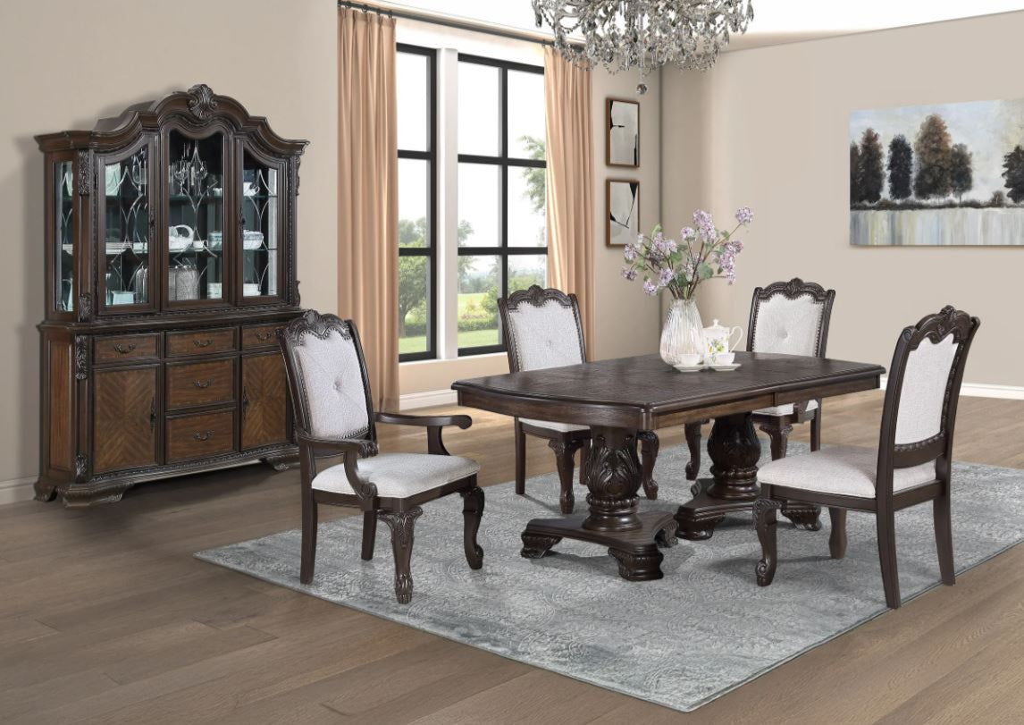 Ciara Rectangular Table w/ 6 Chairs