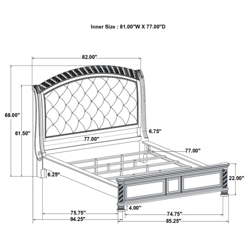 Emmett King Bed Katy Furniture