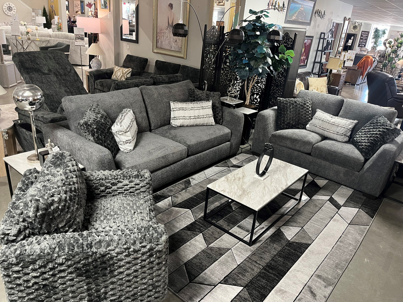 Ludacris Sofa & Loveseat & FREE Chair