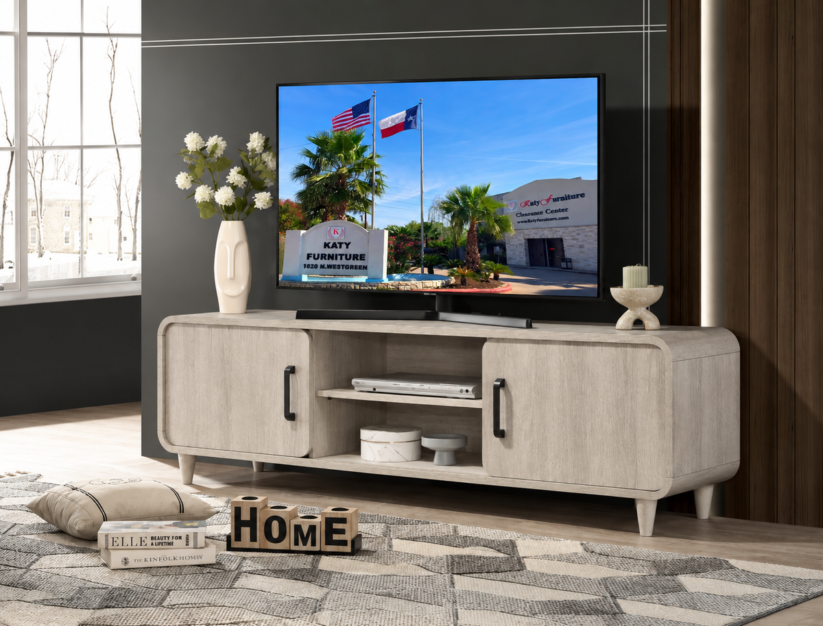 Nyomi Tv Stand - White