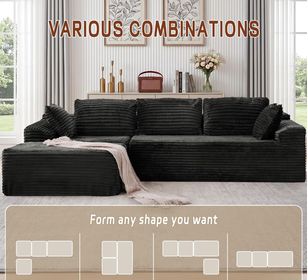 Pepper Cloud Sectional