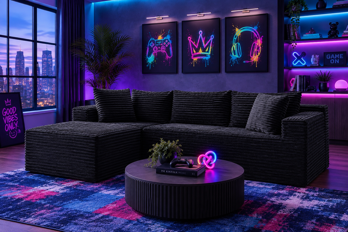 Smokey Cloud Sectional