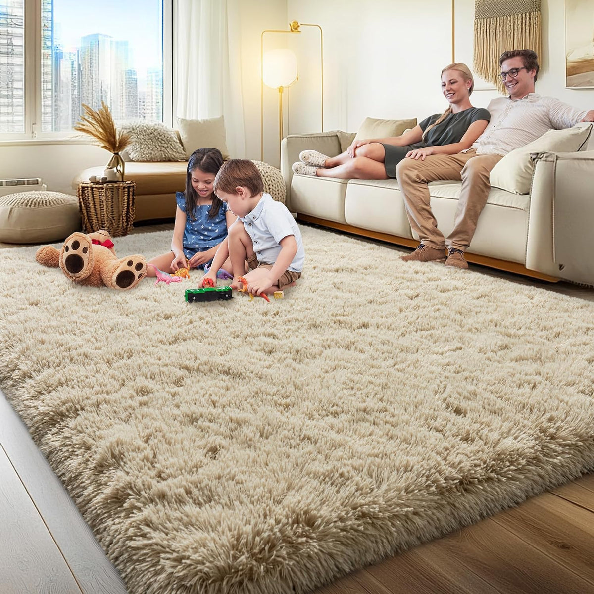 LuxeCloud Shag Area Rug 8X10