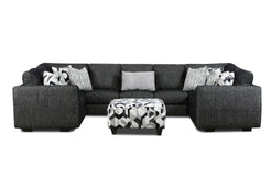 Tuxedo 3pc Sectional with FREE Ottoman