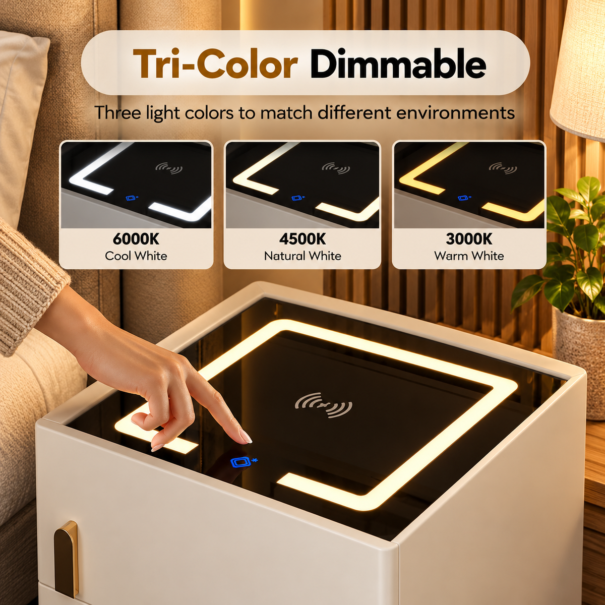 Valencia Smart Nightstand