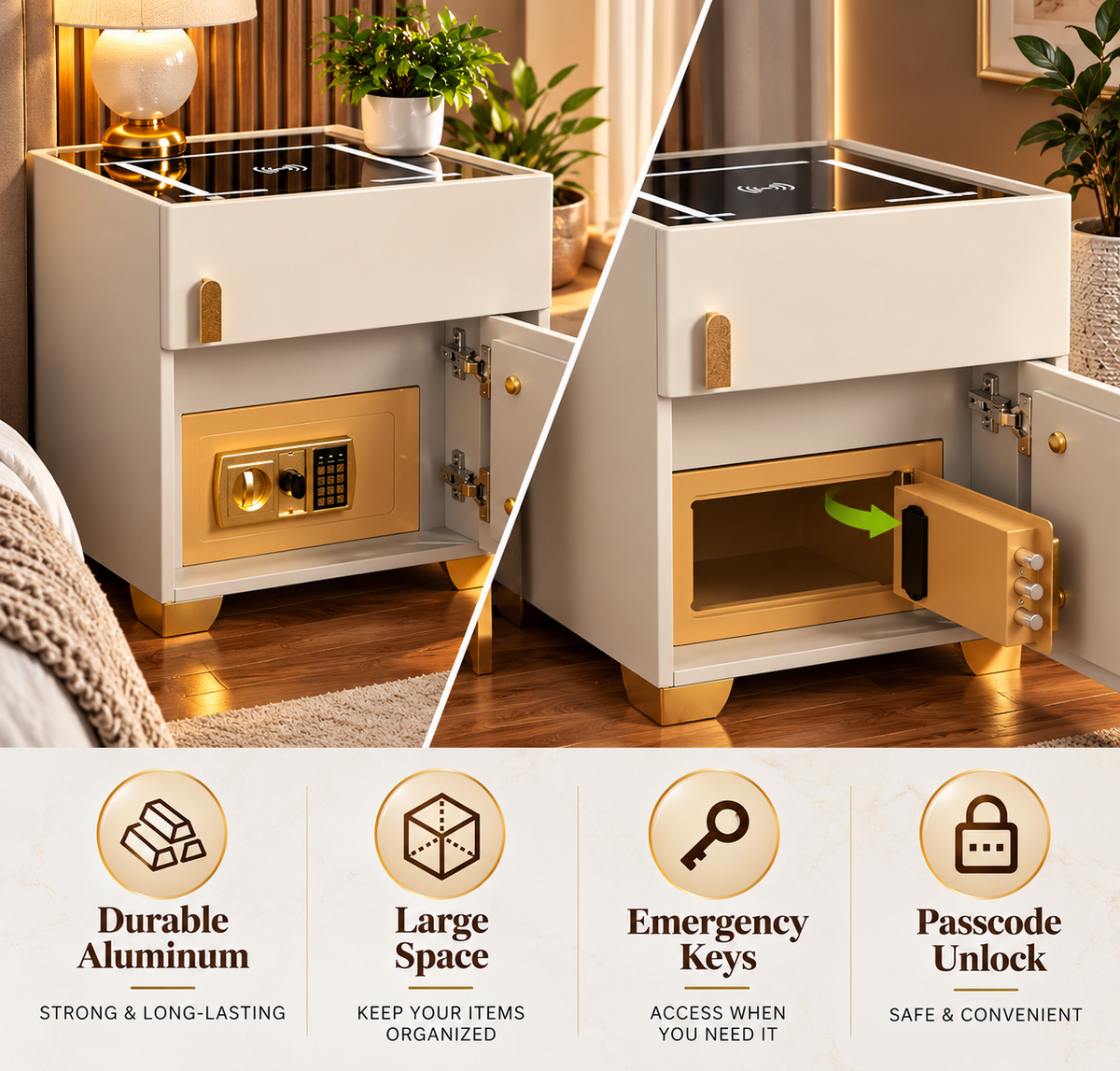 Valencia Smart Nightstand