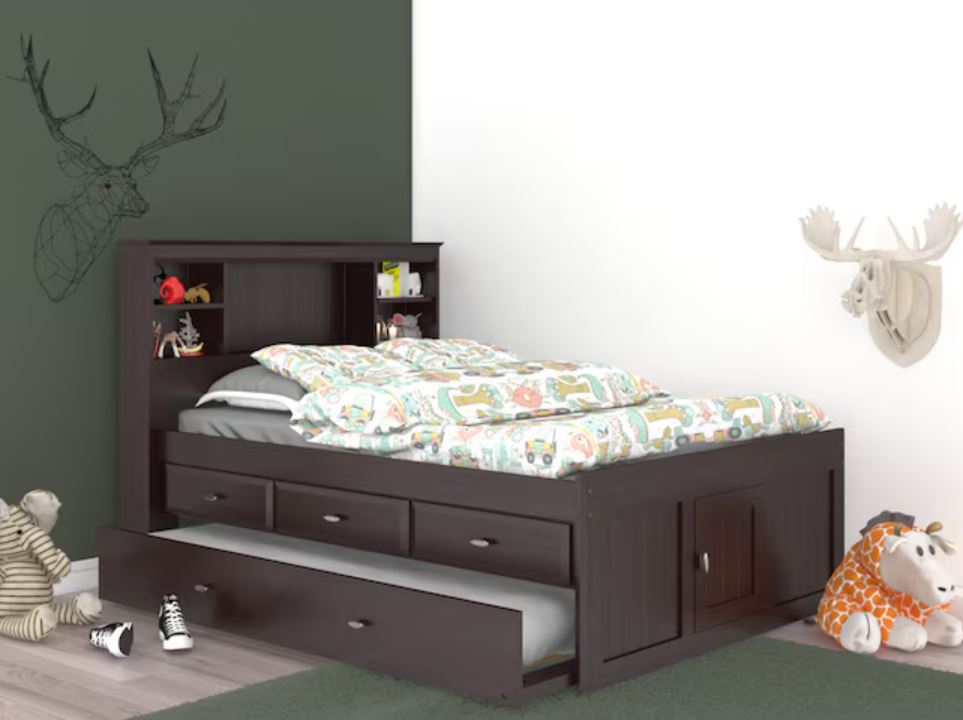 Woody Full Storage Bed