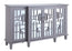 Contemporary Mirrored Door Accent Cabinet - Katy Furniture