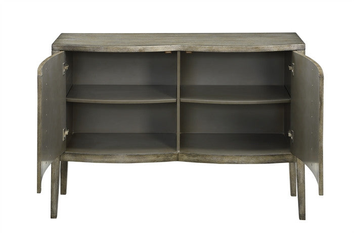 Maylin Burnished Silver Credenza - Katy Furniture