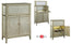 Two Door Wine Cabinet - Katy Furniture