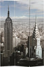City Printed Folding Screen - Katy Furniture