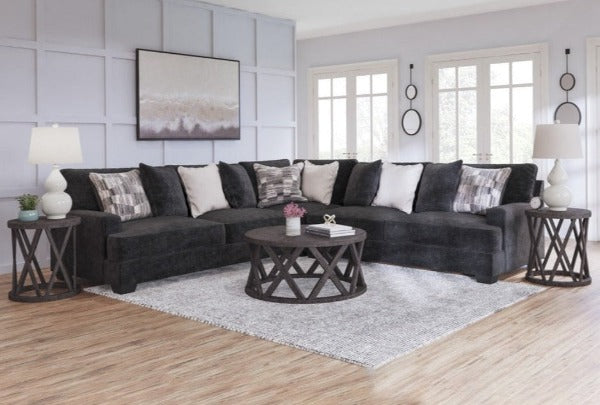 Midnight 3pc Sectional