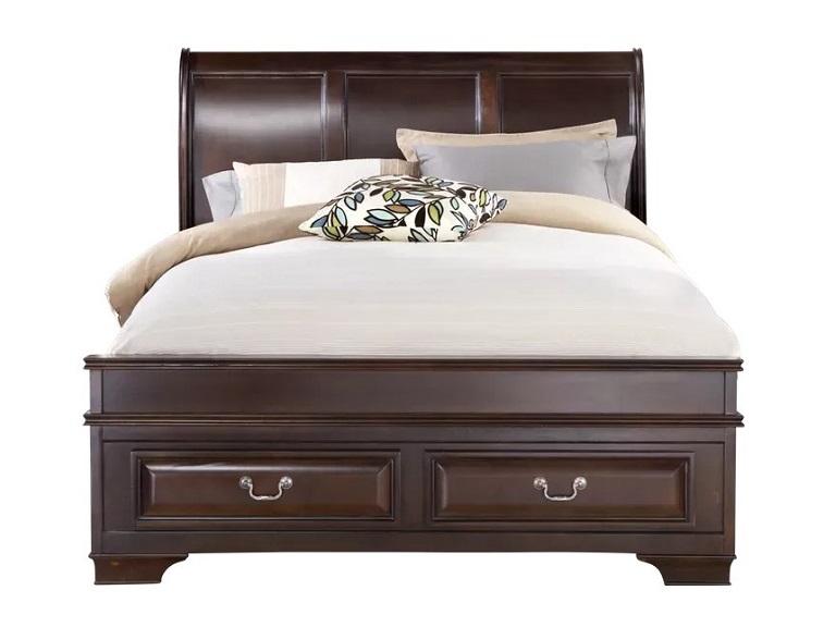 Hampton King Storage Bed w/ 2 Nightstand