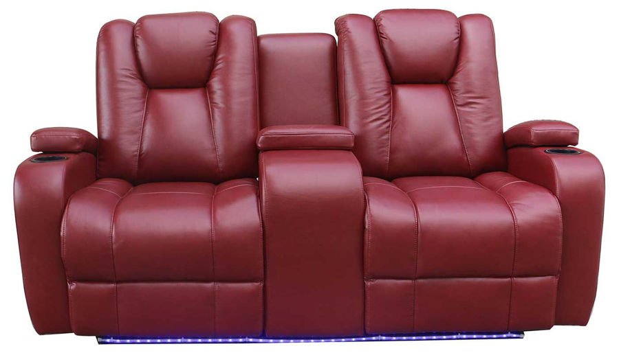 Robin Red Power Sofa & Loveseat