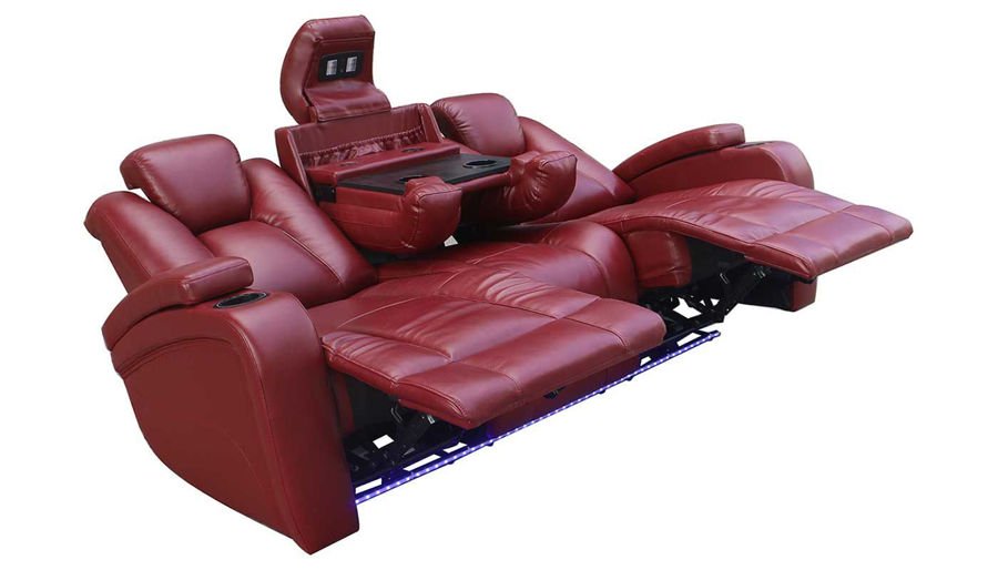 Robin Red Power Sofa & Loveseat