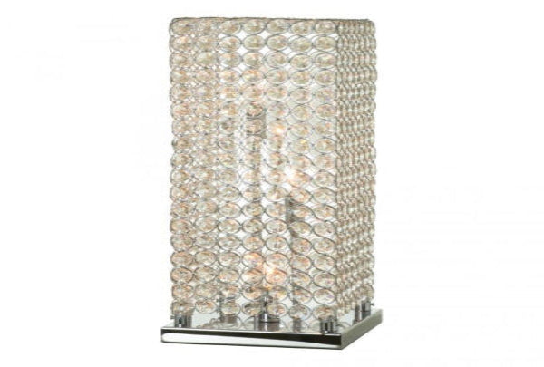Crystal 20" Table Lamp
