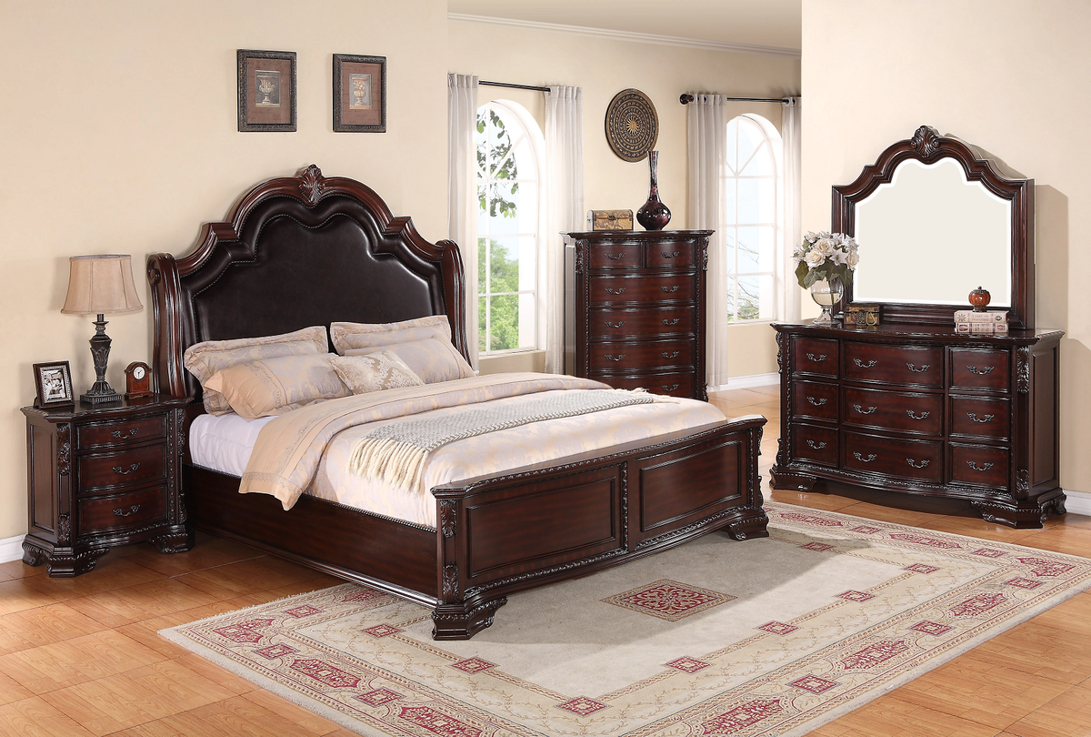Maddison Queen Panel Bedroom SET