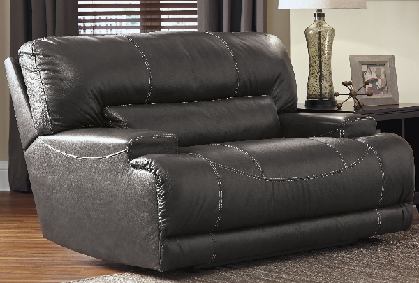Oversized leather power recliner deals