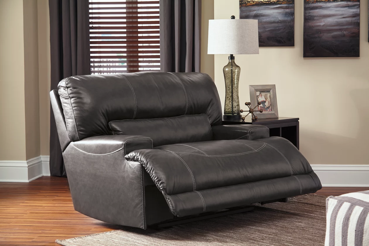 Oversized leather rocker recliner deals