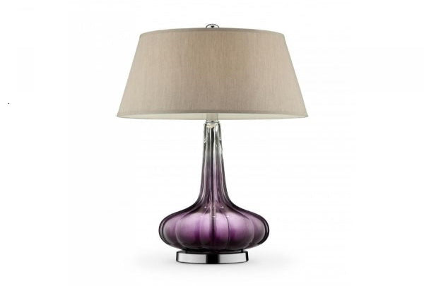 Minerale Mulberry Glass Lamp