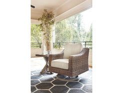 Seashore Sectional w/ Swivel Chair