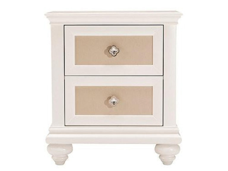 Paris Twin Upholstered 6pc Bedroom Set - Katy Furniture
