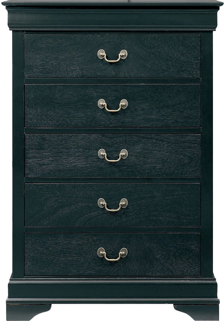 Philip Black Full Bedroom Set - Katy Furniture