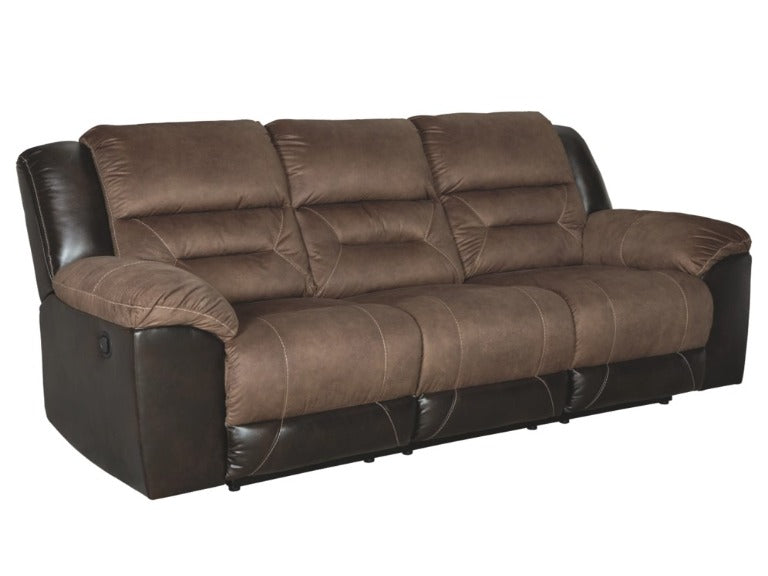 Duke Reclining Sofa and Loveseat