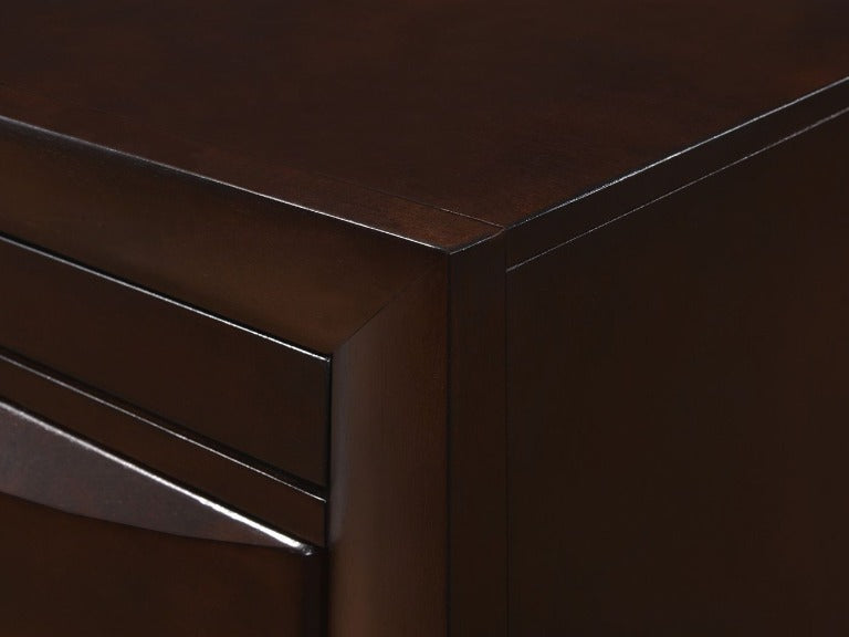 Emily Dark Cherry 67" TV Stand