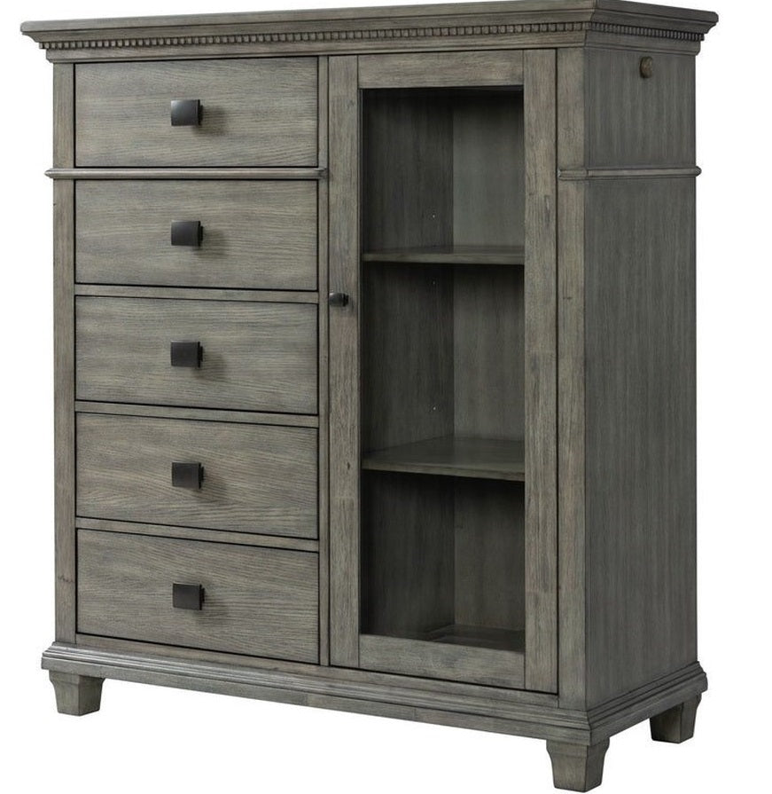 Crawford Queen Bedroom Set w/ Chest & FREE Gentleman Chest