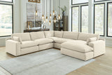 Elyza 5-Piece Sectional with Chaise