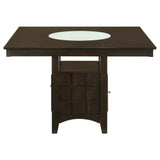 Gabriel Square Counter Height Dining Set Cappuccino