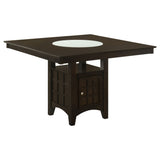 Gabriel Square Counter Height Dining Set Cappuccino